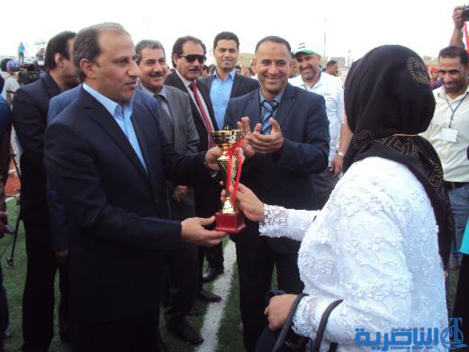 محافظ ذي قار يشارك في المهرجان الرياضي السنوي لتربية المحافظة - تقرير مصور -