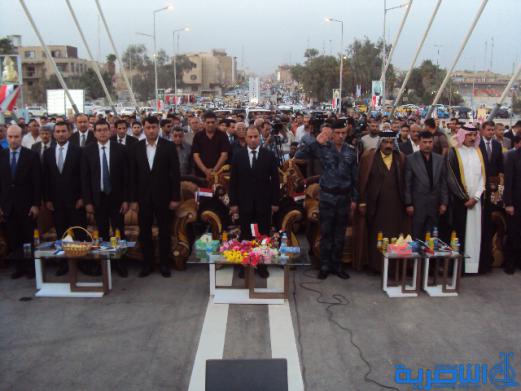 محافظ ذي قار يفتتح جسر الحضارات ، ويتطلع لتنفيذ مشاريع اخرى مع الجانب الفرنسي - تقرير مصور -