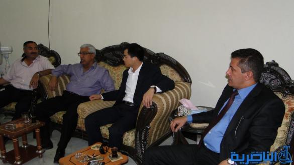 شركة صينية تزور اتحاد رجال الاعمال في ذي قار ومديرها ينوي افتتاح  مقر رئيسي  في الناصرية 