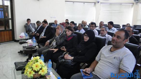 رجال اعمال ذي قار احتضن ورشة عمل اقتصادية بين الشركات العراقية والايطالية 