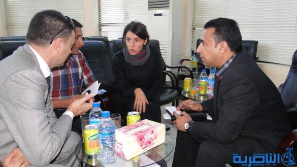 رجال اعمال ذي قار احتضن ورشة عمل اقتصادية بين الشركات العراقية والايطالية 