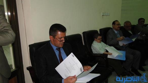 تداعيات الوضع الامني في ذي قار نوقشت في مؤتمر عقد بين مركز اثر للأنماء بالتعاون مع مجلس المحافظة