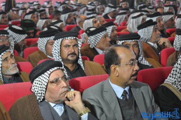 بالصور:رئيس ائتلاف دولة القانون نوري المالكي يلتقي شيوخ العشائر وعدد من المسؤولين في ذي قار