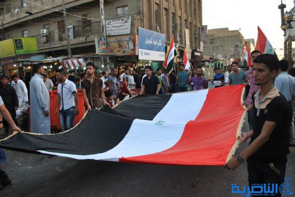 مظاهرة &quot; صامتة &quot; في الشطرة تضامنا مع الاقليات المهجرة من شمال العراق - تقرير مصور -