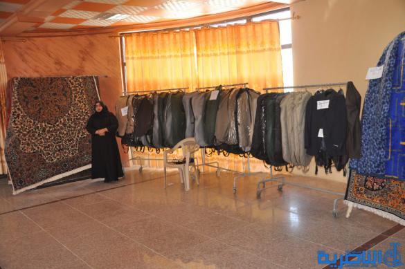  اقامة المعرض الاول للنسيج على قاعة مجلس محافظة ذي قار