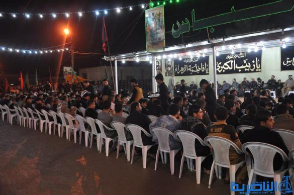 رسالة عاشوراء : سوق الشيوخ تحيي ذكرى ليلة التاسع من محرم الحرام - تقرير مصور -