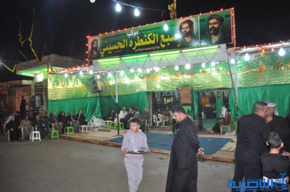 رسالة عاشوراء : سوق الشيوخ تحيي ذكرى ليلة التاسع من محرم الحرام - تقرير مصور -