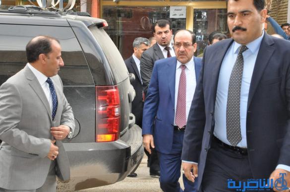 المالكي يزور أية الله الشيخ الناصري في منزله ويبحث معه الشأن العراقي – تقرير مصور -