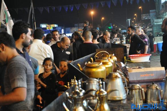 بالصور:الناصرية تحيي ذكرى ليلة العاشر من محرم الحرام 