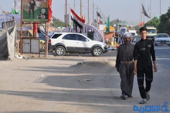 بالصور: وصول طلائع زوار محافظات الجنوبية وزائرين الاجانب الى محافظة ذي قار