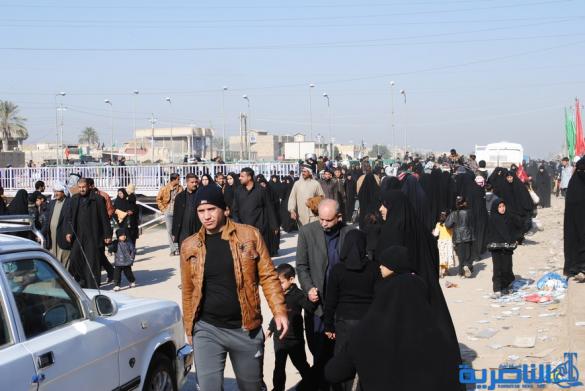 المئات من أهالي ذي قار يحيون الأربعينية في زيارة مراقد آل البيت في محافظتهم - تقرير مصور -
