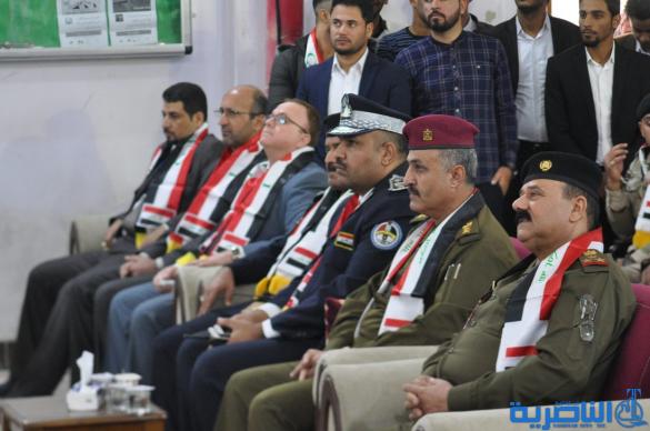 كلية التربية في ذي قار تحتفي بانتصارات الجيش و الحشد - تقرير مصور -