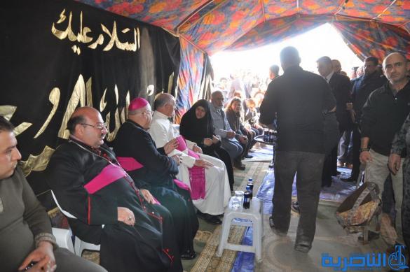 مسيحيو الفاتيكان يشاركون شيعة الناصرية مسيرهم نحو أربعينية الحسين - تقرير مصور -