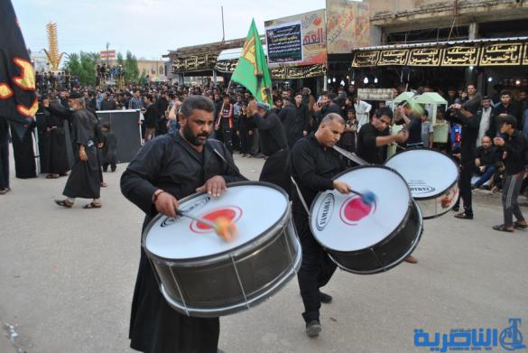 رسالة عاشوراء : مدينة الشطرة تحيي ذكرى ليلة التاسع من المحرم 