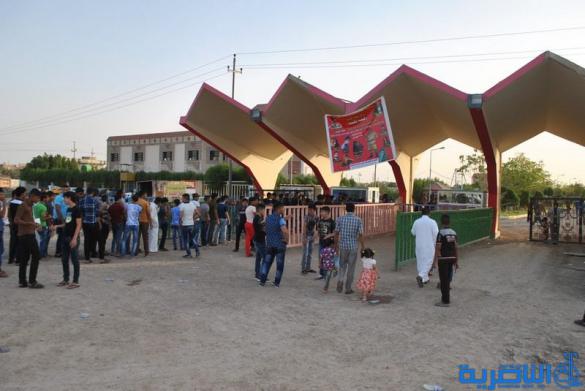 التقرير المصور عن اول ايام عيد الفطر المبارك في مدينة العاب الشطرة