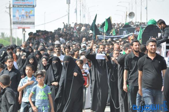بالصور:الآلاف من الحشود المؤمنة تحيي ذكرى شهادة الإمام موسى الكاظم عليه السلام