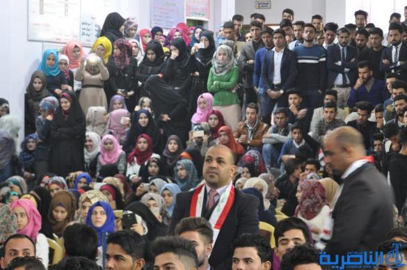 كلية التربية في ذي قار تحتفي بانتصارات الجيش و الحشد - تقرير مصور -