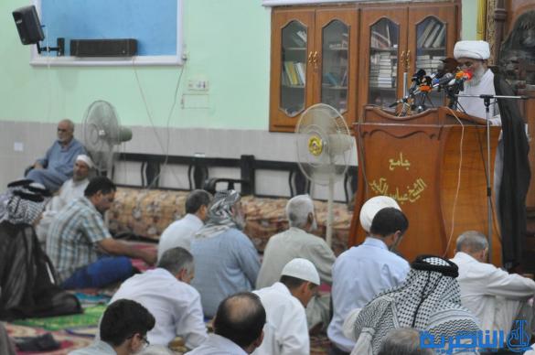 صلاة الجمعة في مدينة الناصرية - تقرير صوتي مصور -