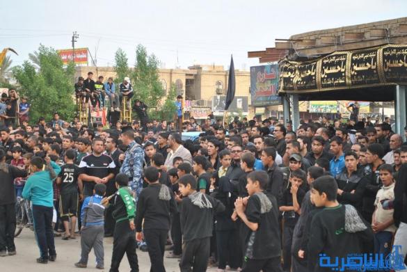 تشييع رمزي في ذكرى استشهاد الامام الكاظم (ع ) في الناصرية