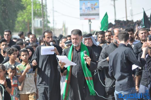 بالصور:الآلاف من الحشود المؤمنة تحيي ذكرى شهادة الإمام موسى الكاظم عليه السلام