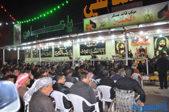 رسالة عاشوراء:سوق الشيوخ تحيي ذكرى ليلة الثامن محرم الحرام - تقرير مصور -
