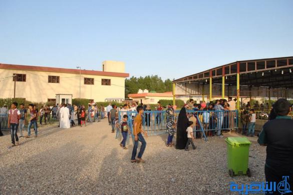 التقرير المصور عن اول ايام عيد الفطر المبارك في مدينة العاب الشطرة