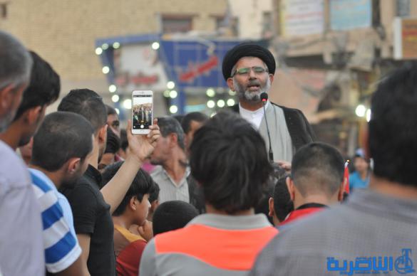 تظاهرات الناصرية تدعو لدعم القطاع الخاص وتعيين الكفاءات - تقرير مصور -