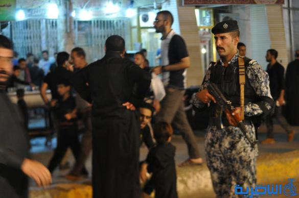 بالصور : الالاف يحيون ذكرى استشهاد الامام العباس بن علي عليهما السلام