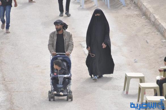 بالصور:الناصرية تستقبل وفود زائري أربعينية الإمام الحسين عليه السلام