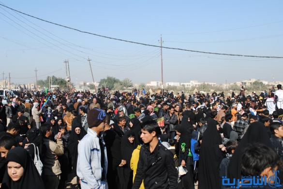 المئات من أهالي ذي قار يحيون الأربعينية في زيارة مراقد آل البيت في محافظتهم - تقرير مصور -