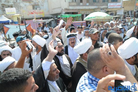 طلبة الحوزة العلمية في الناصرية ينظمون مسيرة حاشدة ويشكلون فوجا للدفاع عن المقدسات – تقرير مصور -