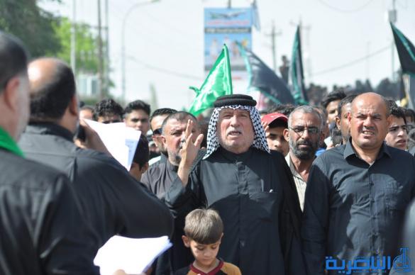 بالصور:الآلاف من الحشود المؤمنة تحيي ذكرى شهادة الإمام موسى الكاظم عليه السلام