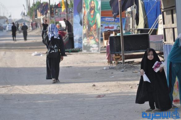 بالصور: وصول طلائع زوار محافظات الجنوبية وزائرين الاجانب الى محافظة ذي قار