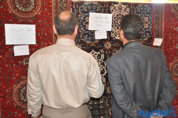  اقامة المعرض الاول للنسيج على قاعة مجلس محافظة ذي قار