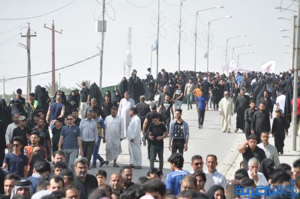 بالصور:الآلاف من الحشود المؤمنة تحيي ذكرى شهادة الإمام موسى الكاظم عليه السلام