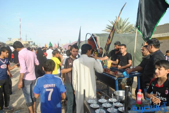 التقرير المصور عن احياء ابناء مدينة الشطرة لشهادة الامام الكاظم ( عليه السلام )