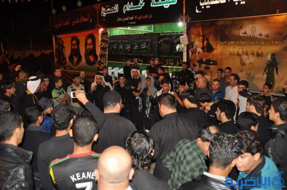 رسالة عاشوراء:سوق الشيوخ تحيي ذكرى ليلة الثامن محرم الحرام - تقرير مصور -