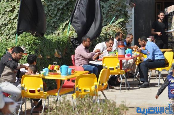 بالصور : طريق العشق الحسيني في ذي قار ينبض بالمشّائين الى كربلاء