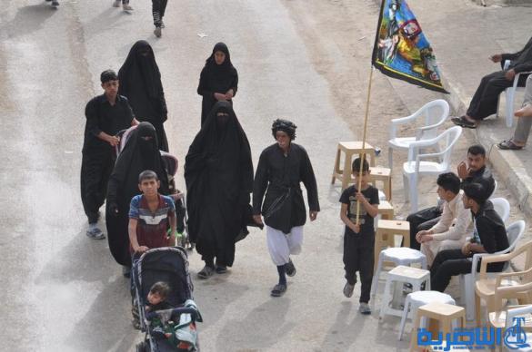 بالصور:الناصرية تستقبل وفود زائري أربعينية الإمام الحسين عليه السلام