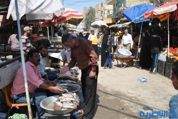 بالصور : في مدينة الشطرة الناس منشغلون فقط بصناعة الحياة 