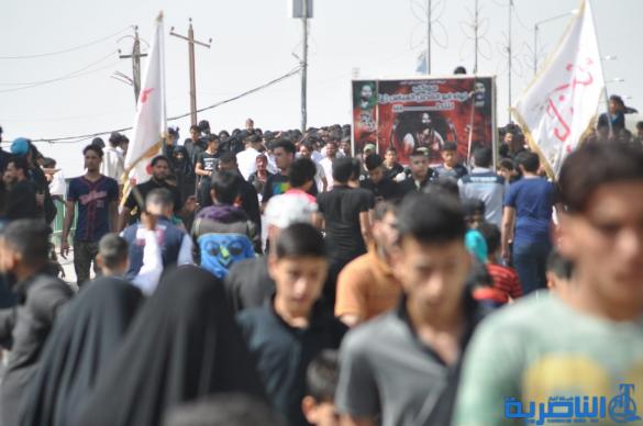 بالصور:الآلاف من الحشود المؤمنة تحيي ذكرى شهادة الإمام موسى الكاظم عليه السلام