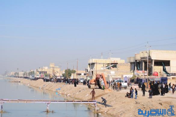المئات من أهالي ذي قار يحيون الأربعينية في زيارة مراقد آل البيت في محافظتهم - تقرير مصور -