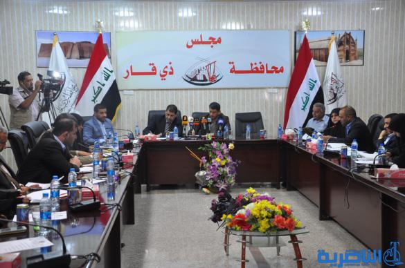  مجلس ذي قار يعقد اجتماعه الدوري وعلى جدول اعماله نتائج لجان مطالب المتظاهرين