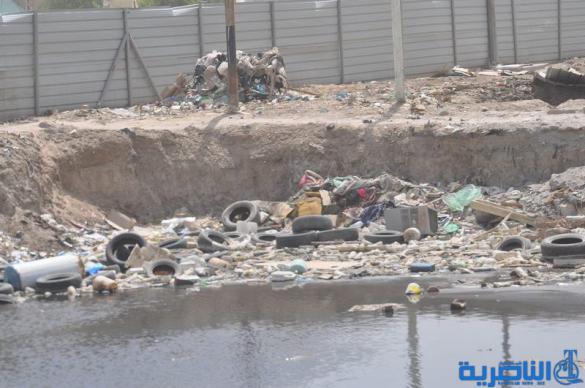 بلدية الناصرية تزيل مخلفات مشروع إبراهيم الخليل - تقرير مصور -