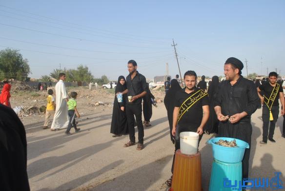 التقرير المصور عن احياء ابناء مدينة الشطرة لشهادة الامام الكاظم ( عليه السلام )