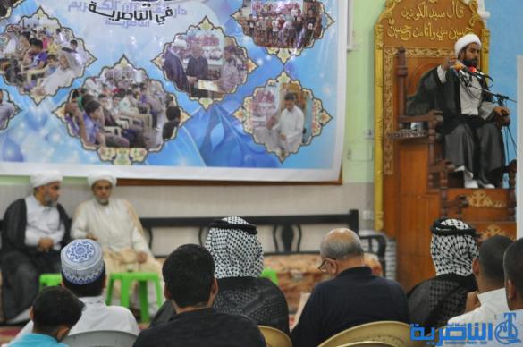 الناصرية :جامع الشيخ عباس الكبير يباشر مجالسه الدينية في رمضان المبارك – تقرير مصور -