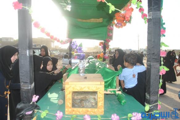 التقرير المصور عن احياء ابناء مدينة الشطرة لشهادة الامام الكاظم ( عليه السلام )