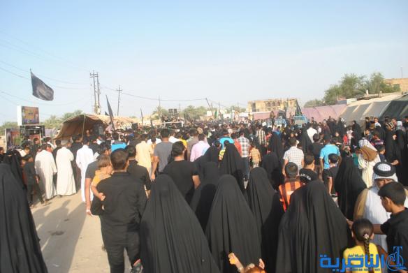 التقرير المصور عن احياء ابناء مدينة الشطرة لشهادة الامام الكاظم ( عليه السلام )