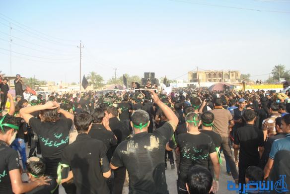 التقرير المصور عن احياء ابناء مدينة الشطرة لشهادة الامام الكاظم ( عليه السلام )