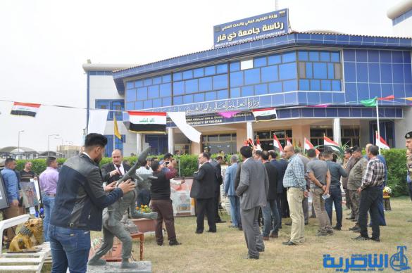 جامعة ذي قار تحتضن مهرجان الفنون التشكيلية بمشاركة 35 جامعة - تقرير مصور -